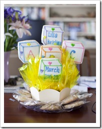 Cal Poly cookie boquet