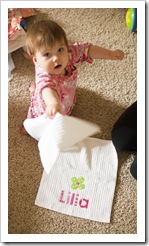 Some new personalized towels from Granny Jenni