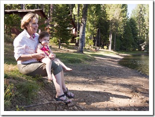 Carol and Lilia keeping an eye on Jenni and Steve